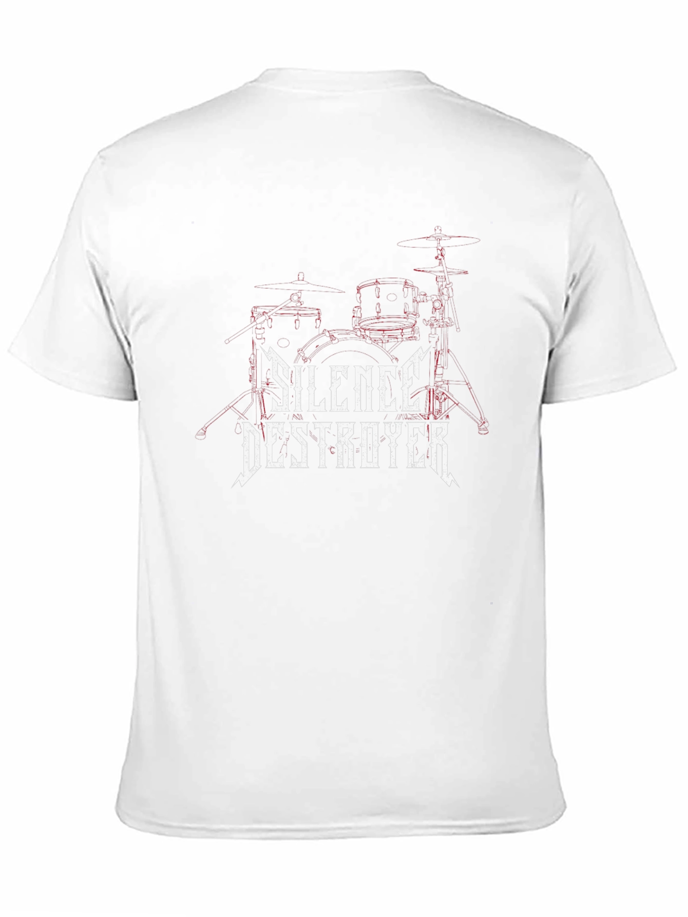 Silence Destroyer Black Graphic Tee