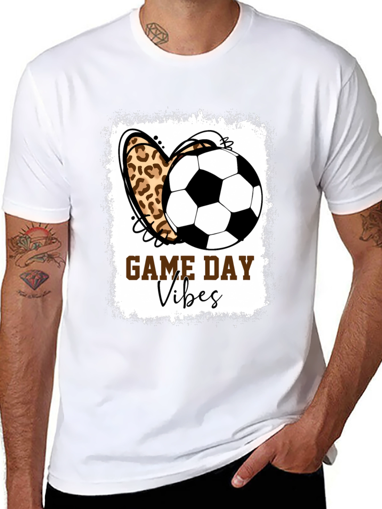 Game Day Vibes Soccer Graphic Tee