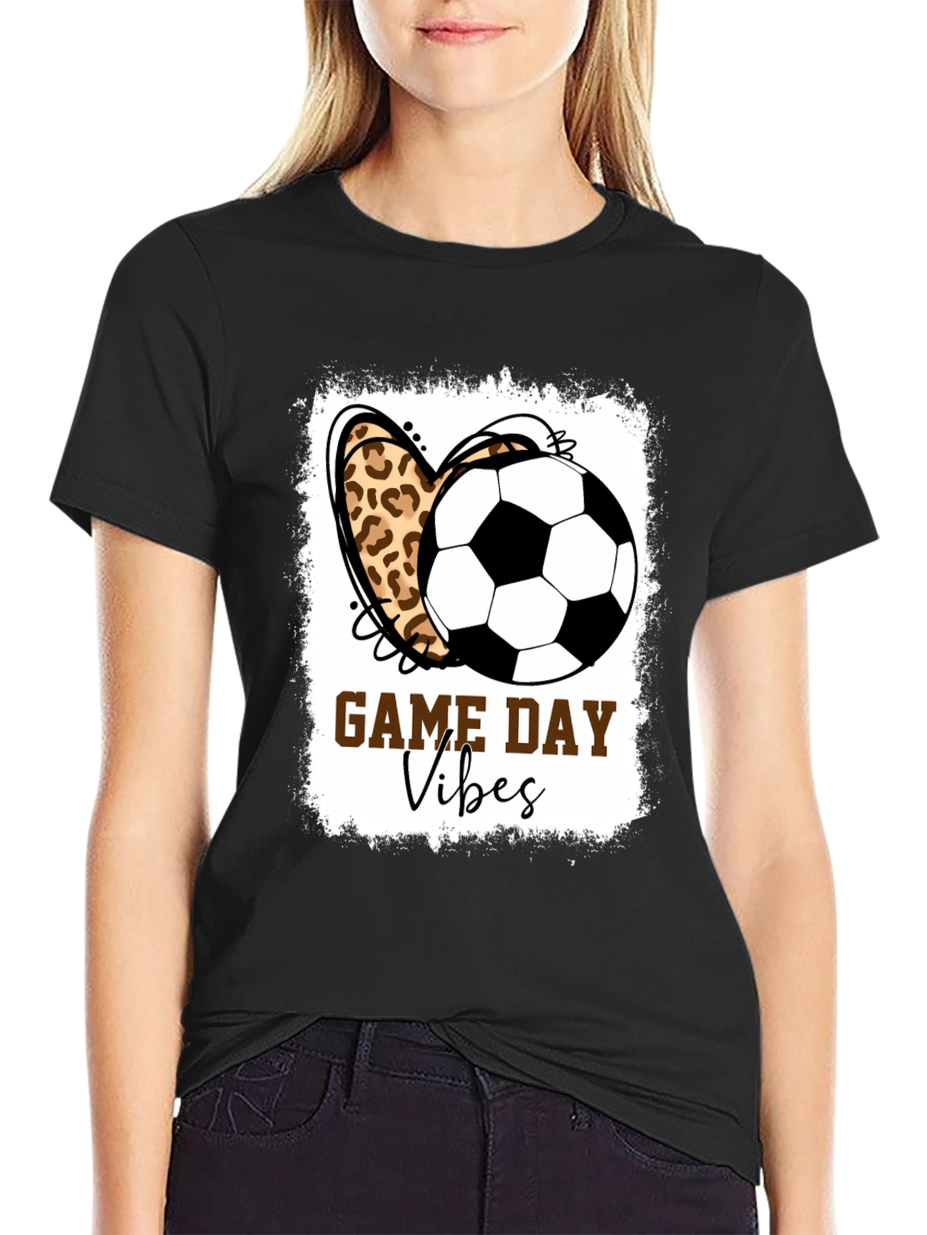 Game Day Vibes Soccer Graphic Tee