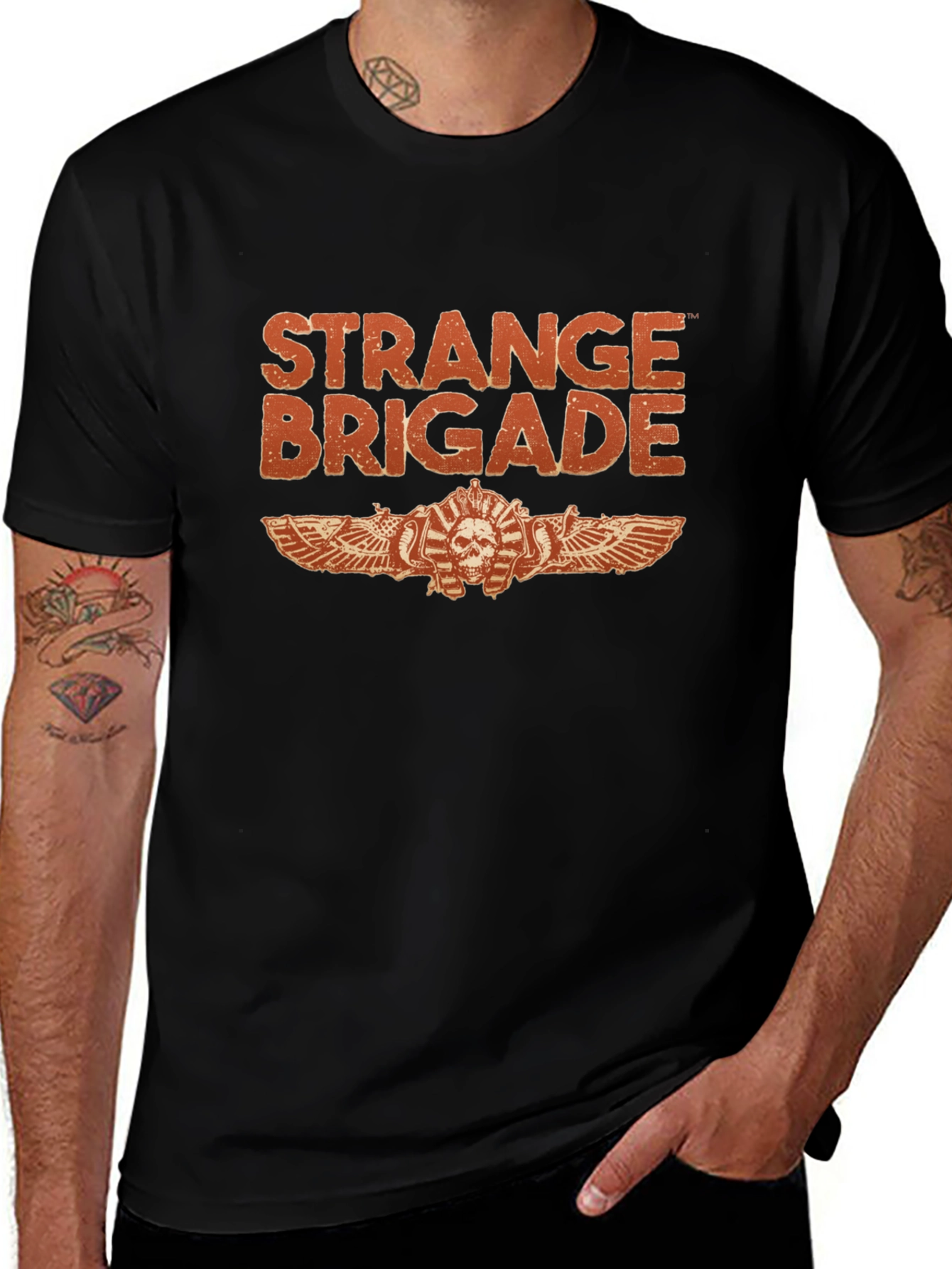 Strange Brigade Graphic Tee - Black