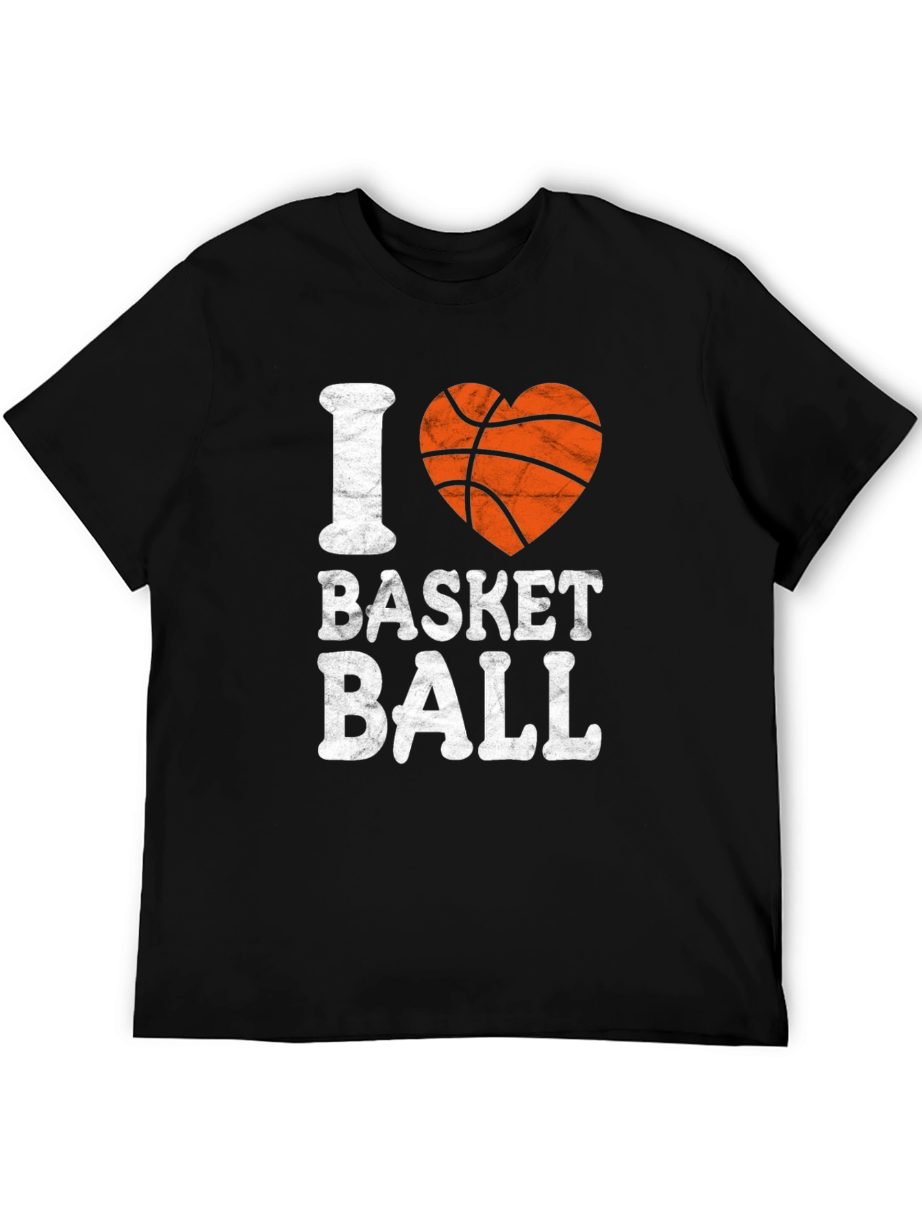 I Heart Basketball Graphic Tee