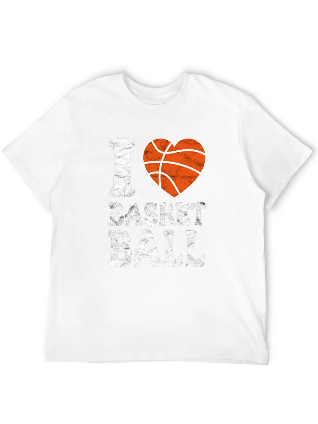 I Heart Basketball Graphic Tee