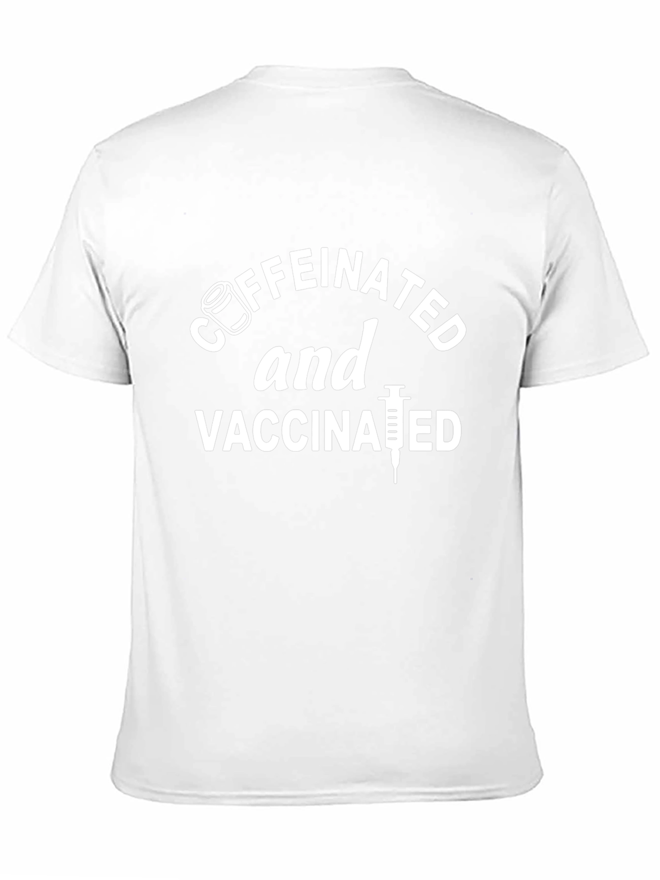 Caffeinated and Vaccinated Graphic Tee
