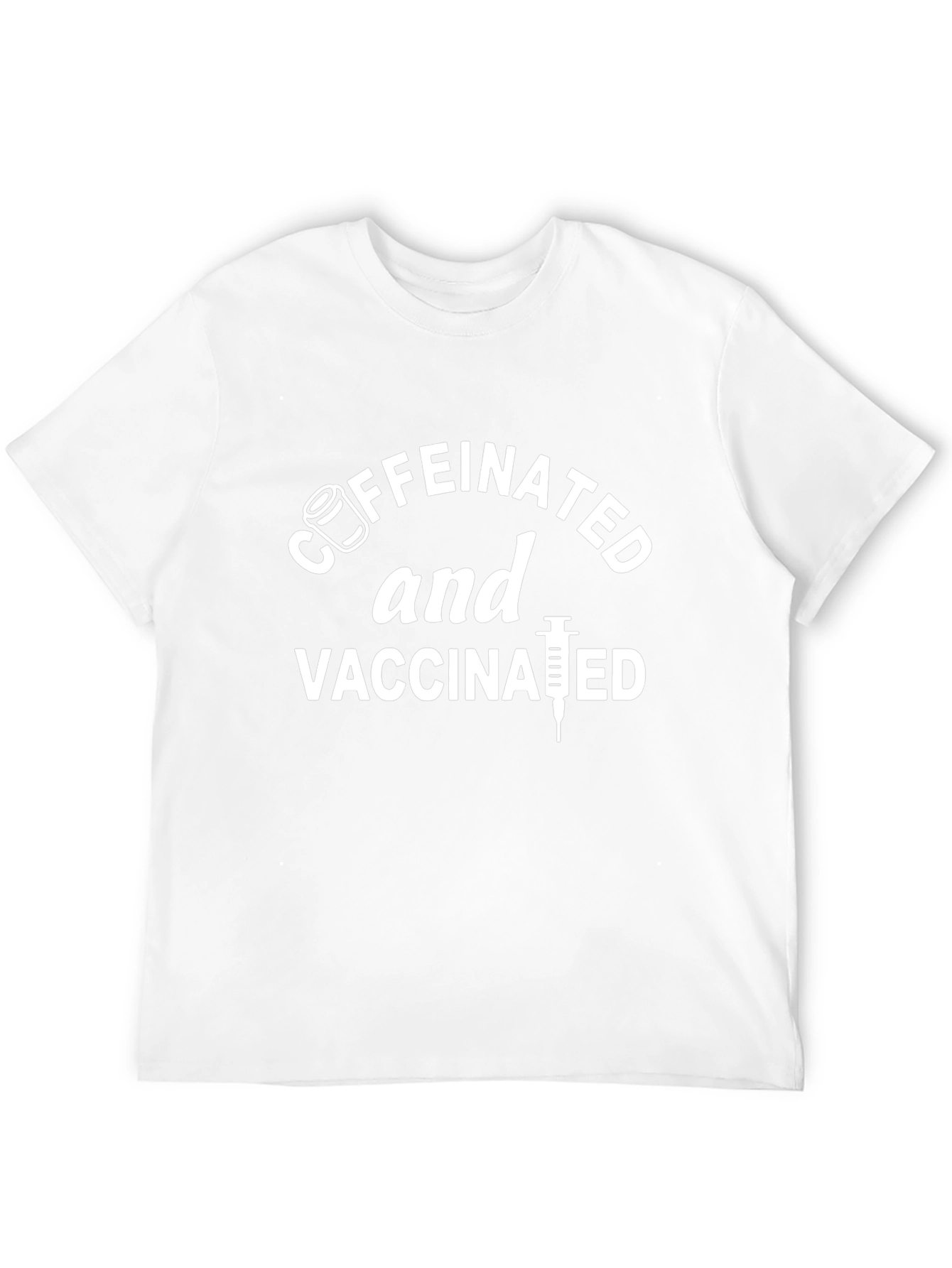 Caffeinated and Vaccinated Graphic Tee
