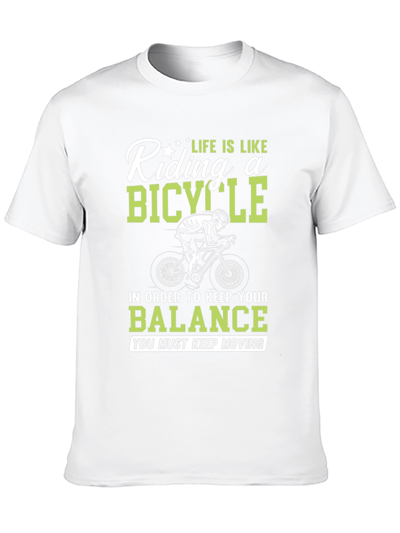 Life is Like Riding A Bicycle T-Shirt