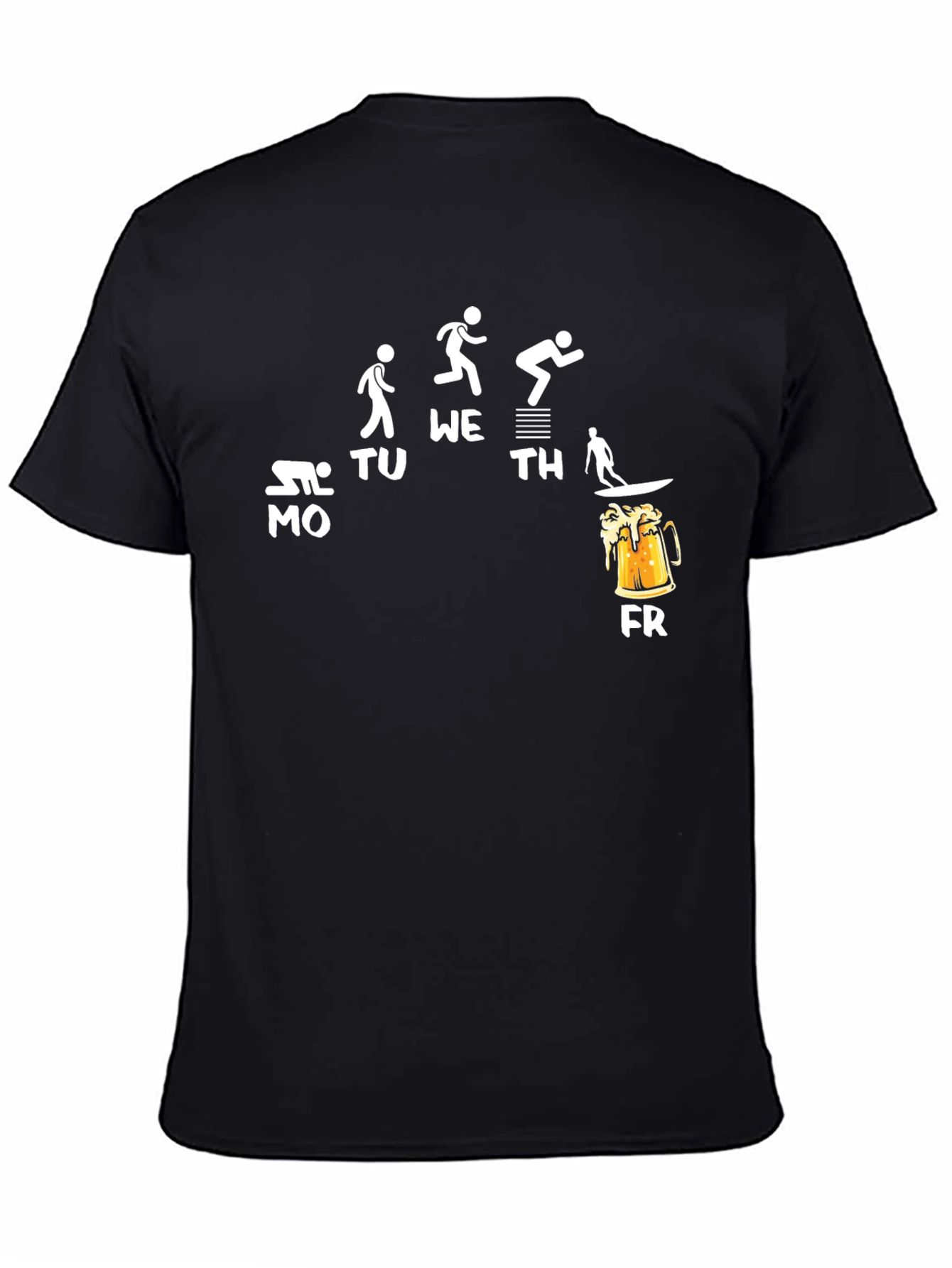 Funny Weekday Workout T-Shirt
