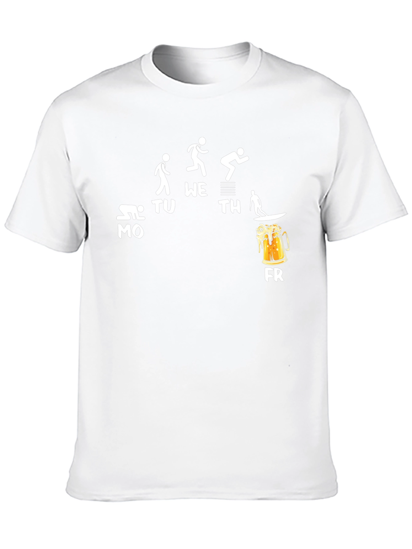 Funny Weekday Workout T-Shirt