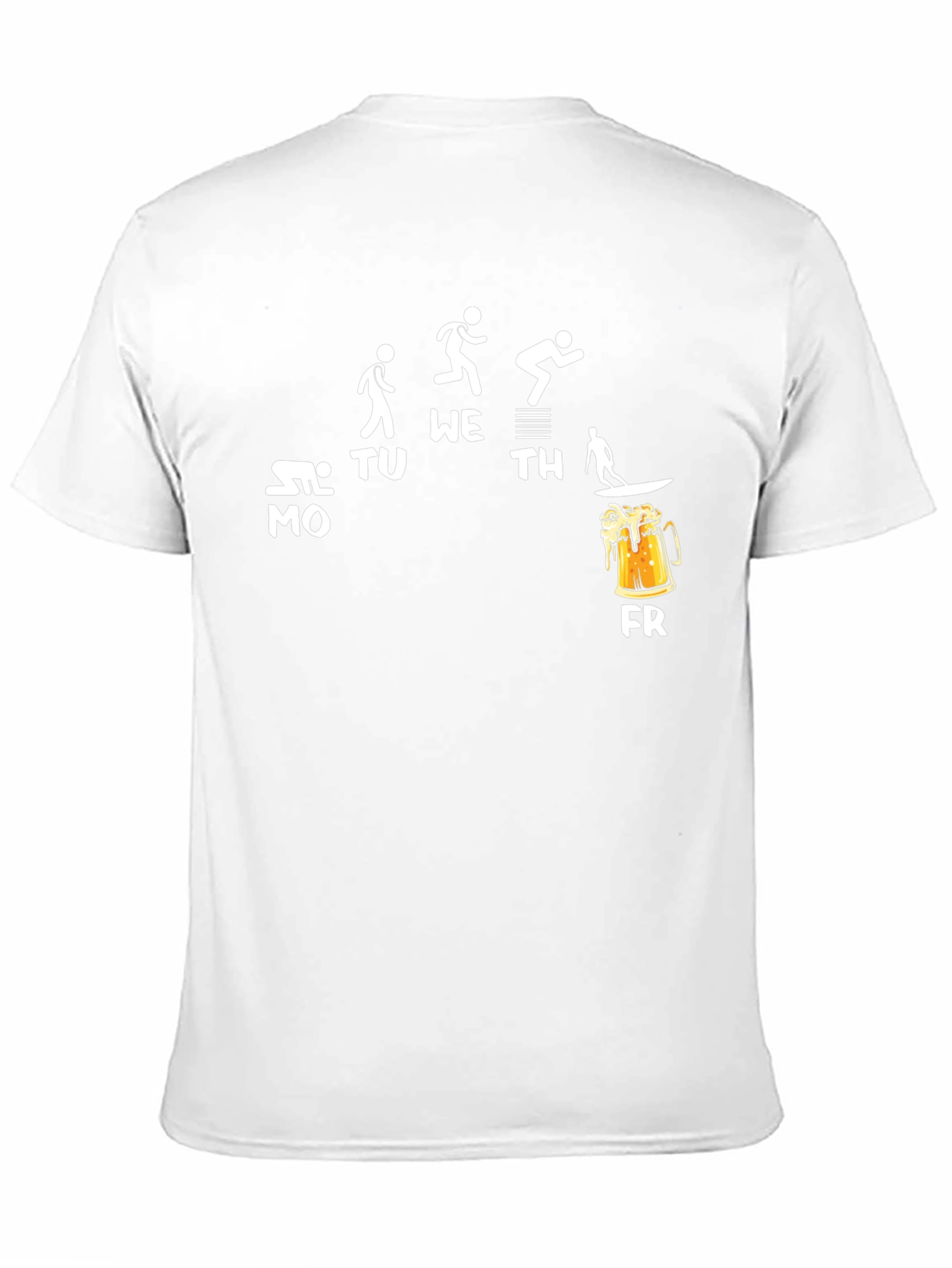 Funny Weekday Workout T-Shirt
