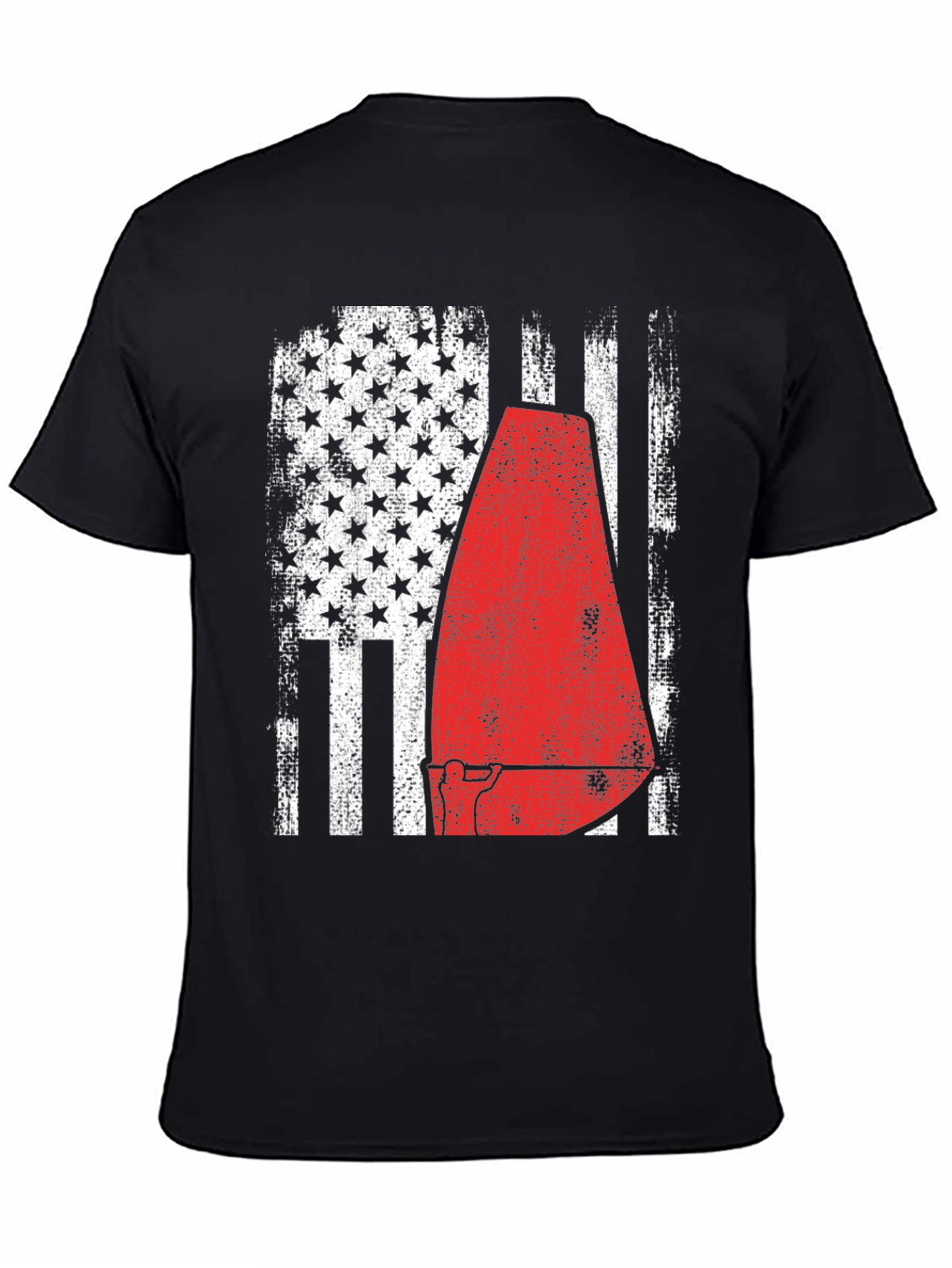 American Flag Fire Hydrant T-Shirt