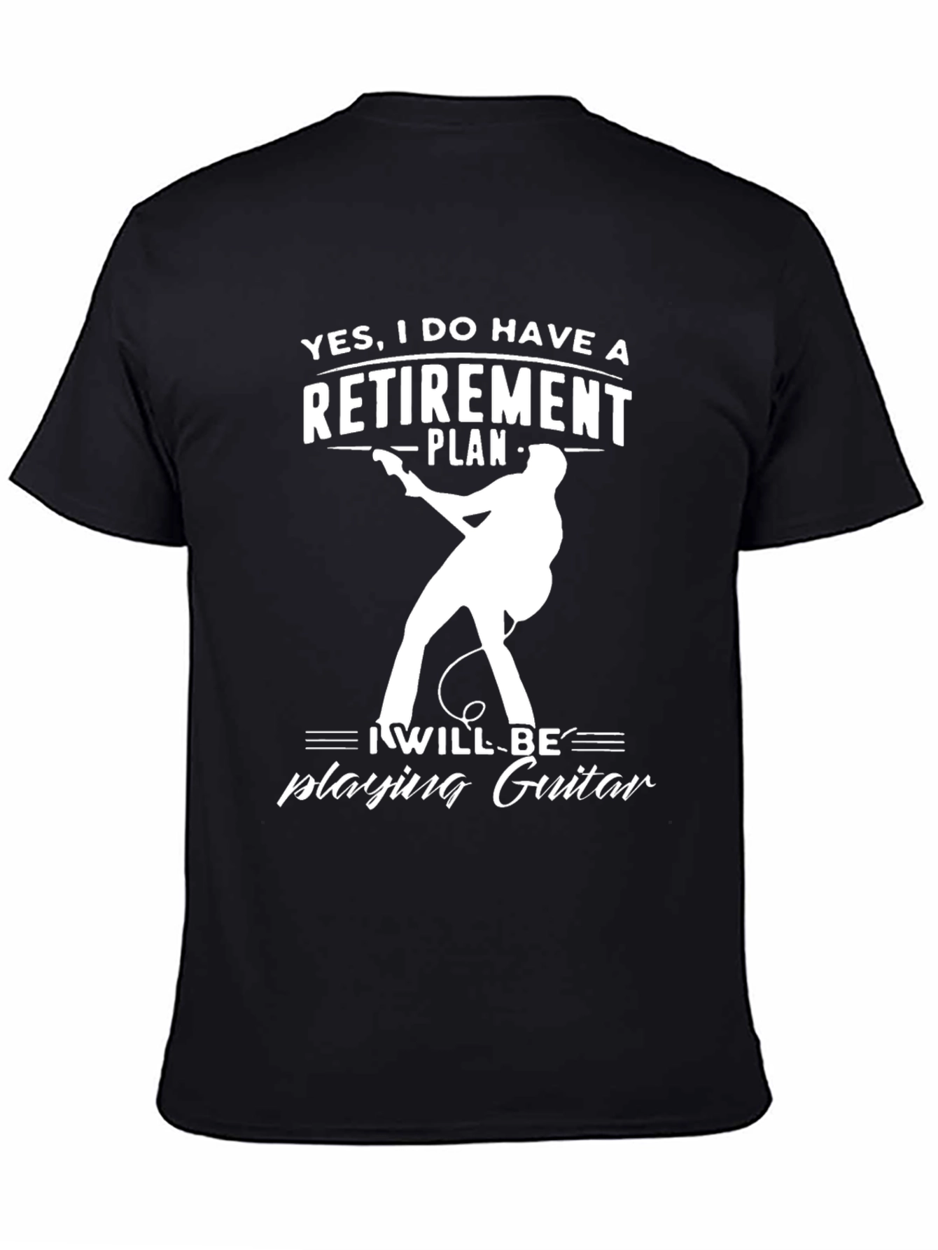 Retirement Plan Guitarist T-Shirt