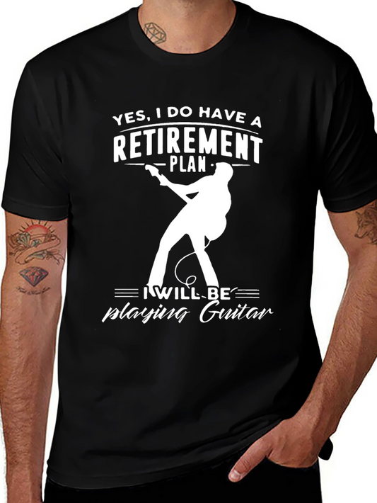 Retirement Plan Guitarist T-Shirt