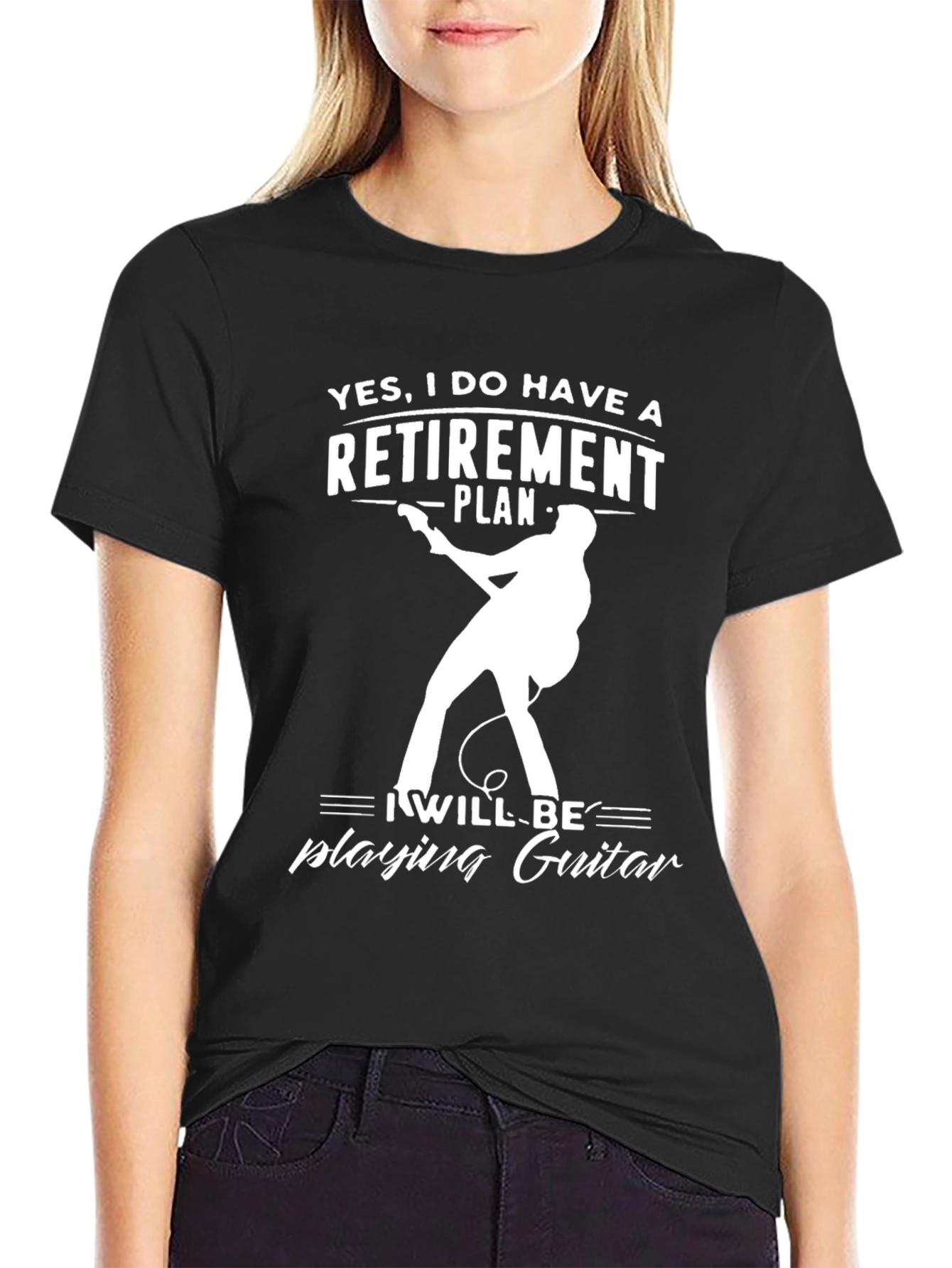 Retirement Plan Guitarist T-Shirt