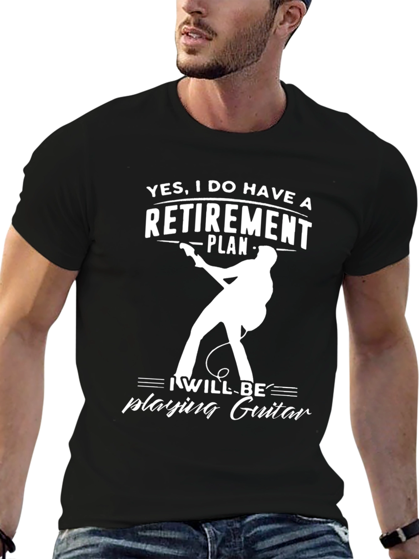Retirement Plan Guitarist T-Shirt