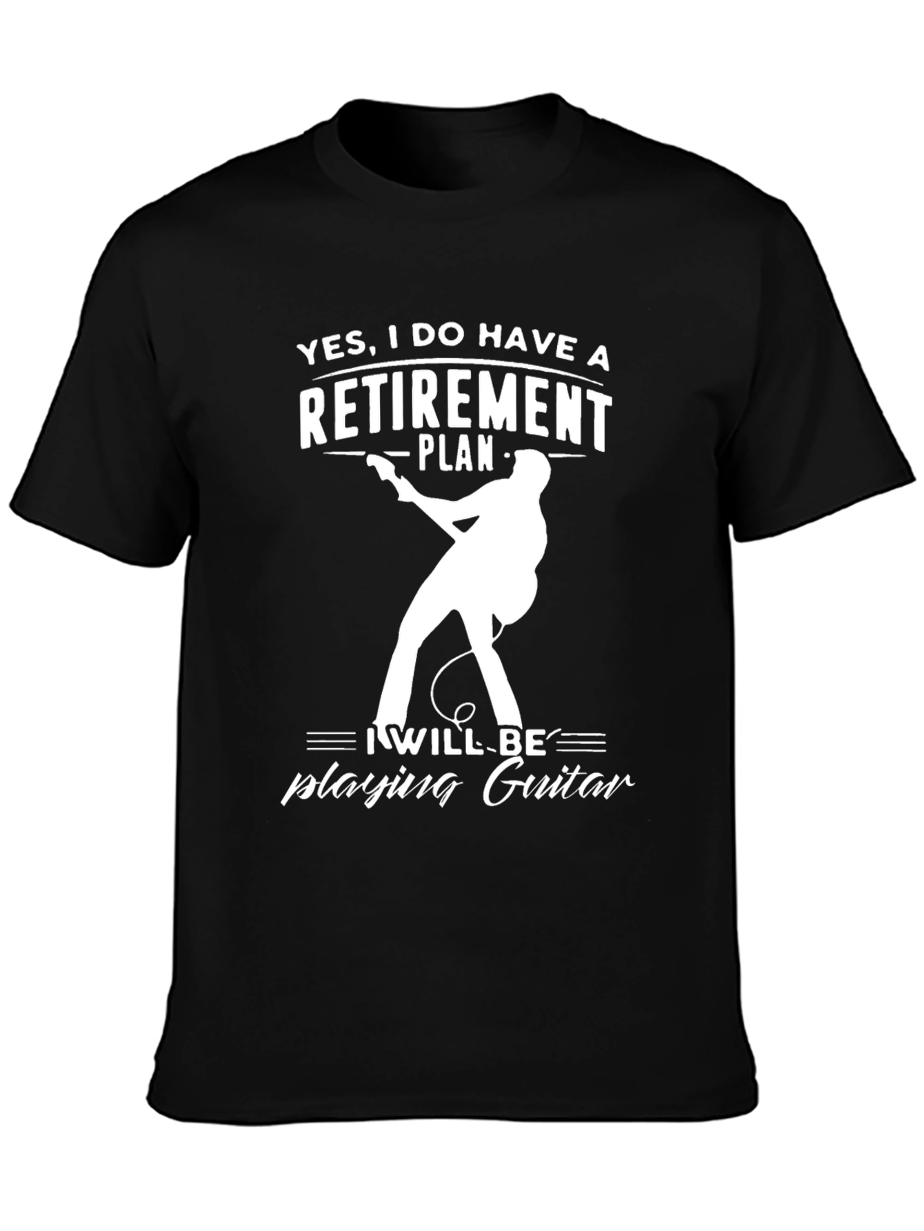 Retirement Plan Guitarist T-Shirt