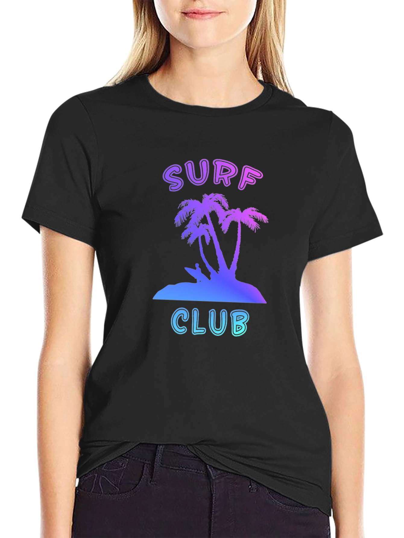 Surf Club Palm Tee - Island Vibes T-Shirt