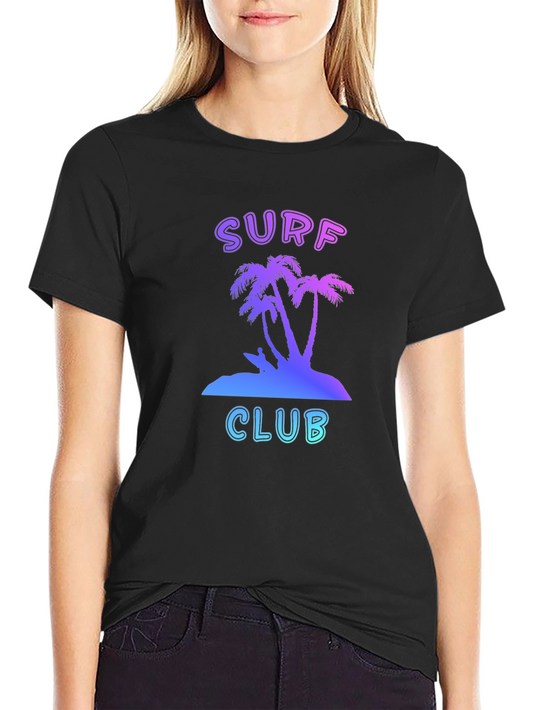 Surf Club Palm Tee - Island Vibes T-Shirt