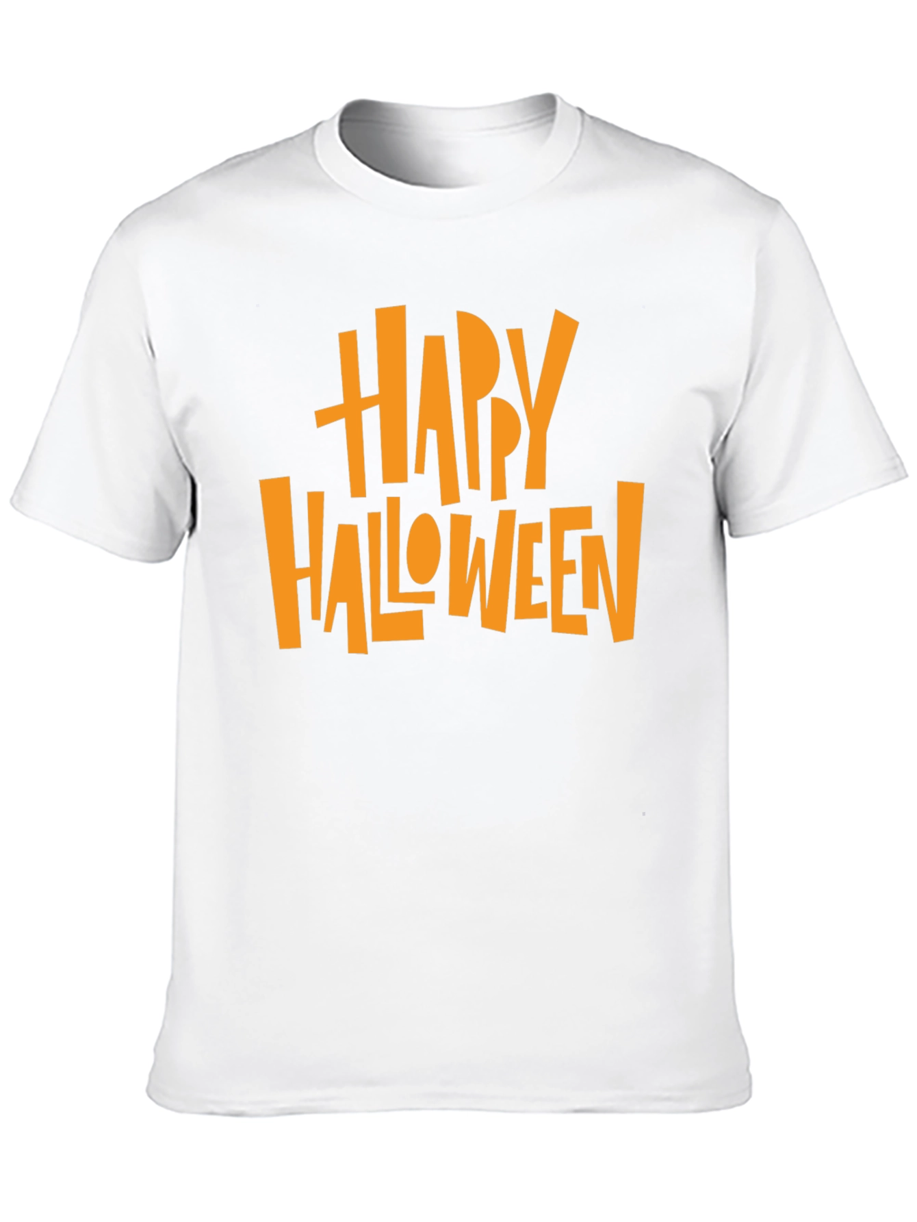 Happy Halloween Graphic Tee - Black