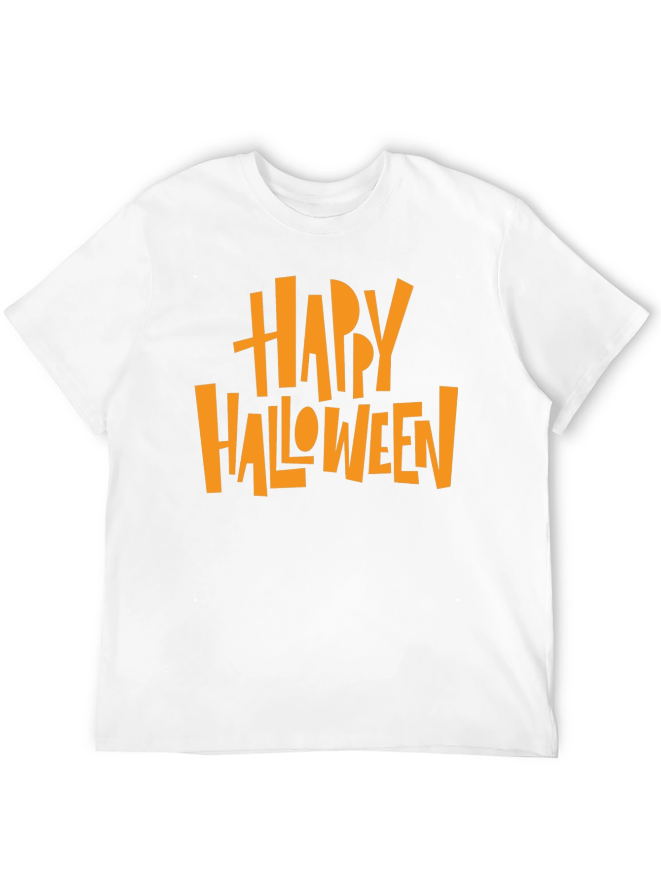Happy Halloween Graphic Tee - Black
