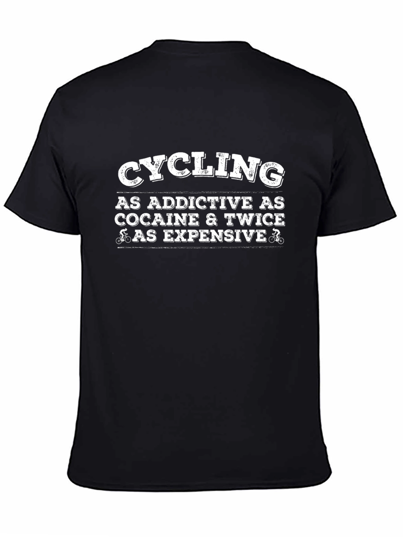 Cycling Addictive Funny Graphic T-Shirt