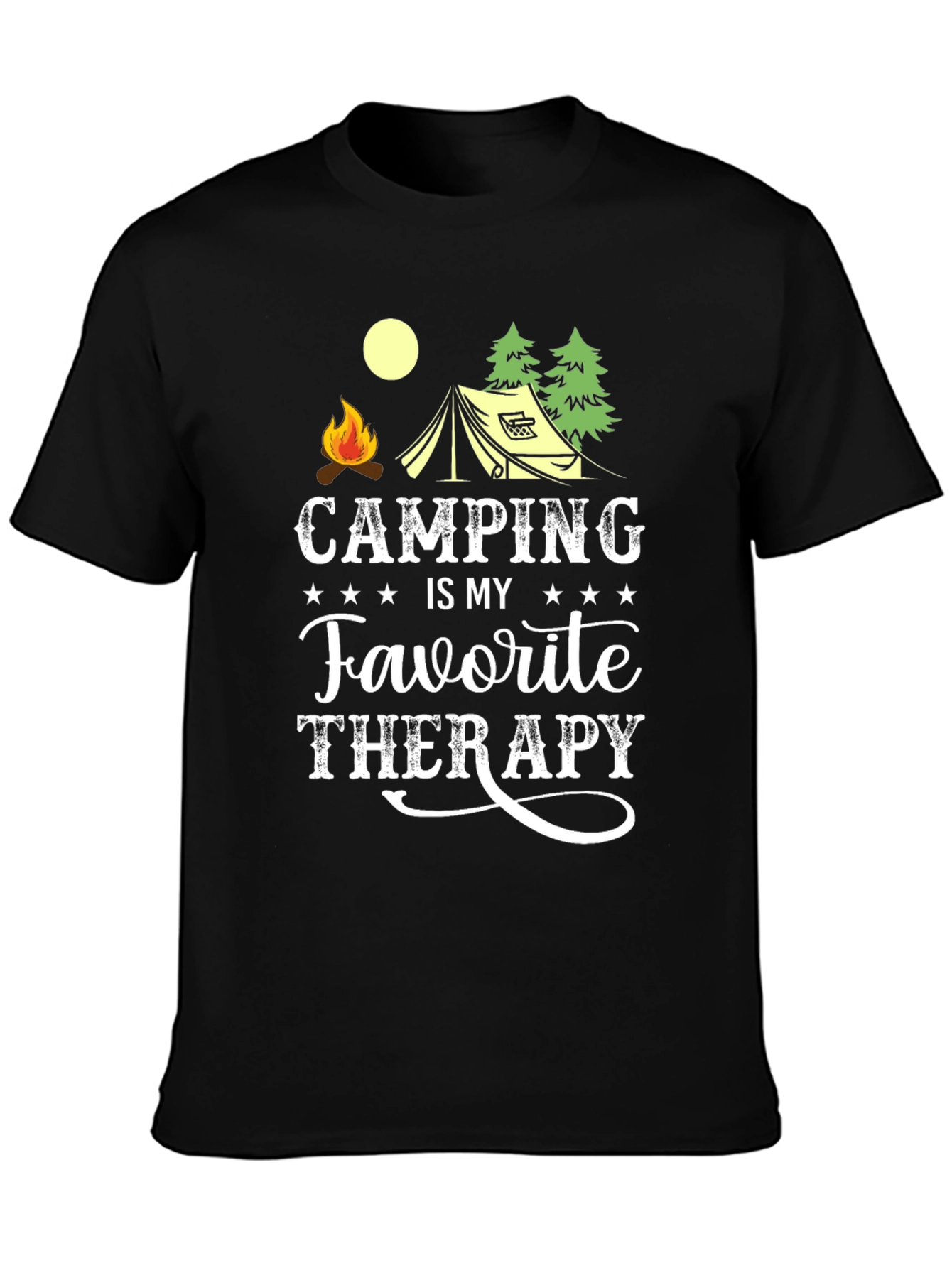 Camping is My Therapy T-Shirt