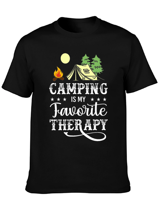 Camping is My Therapy T-Shirt