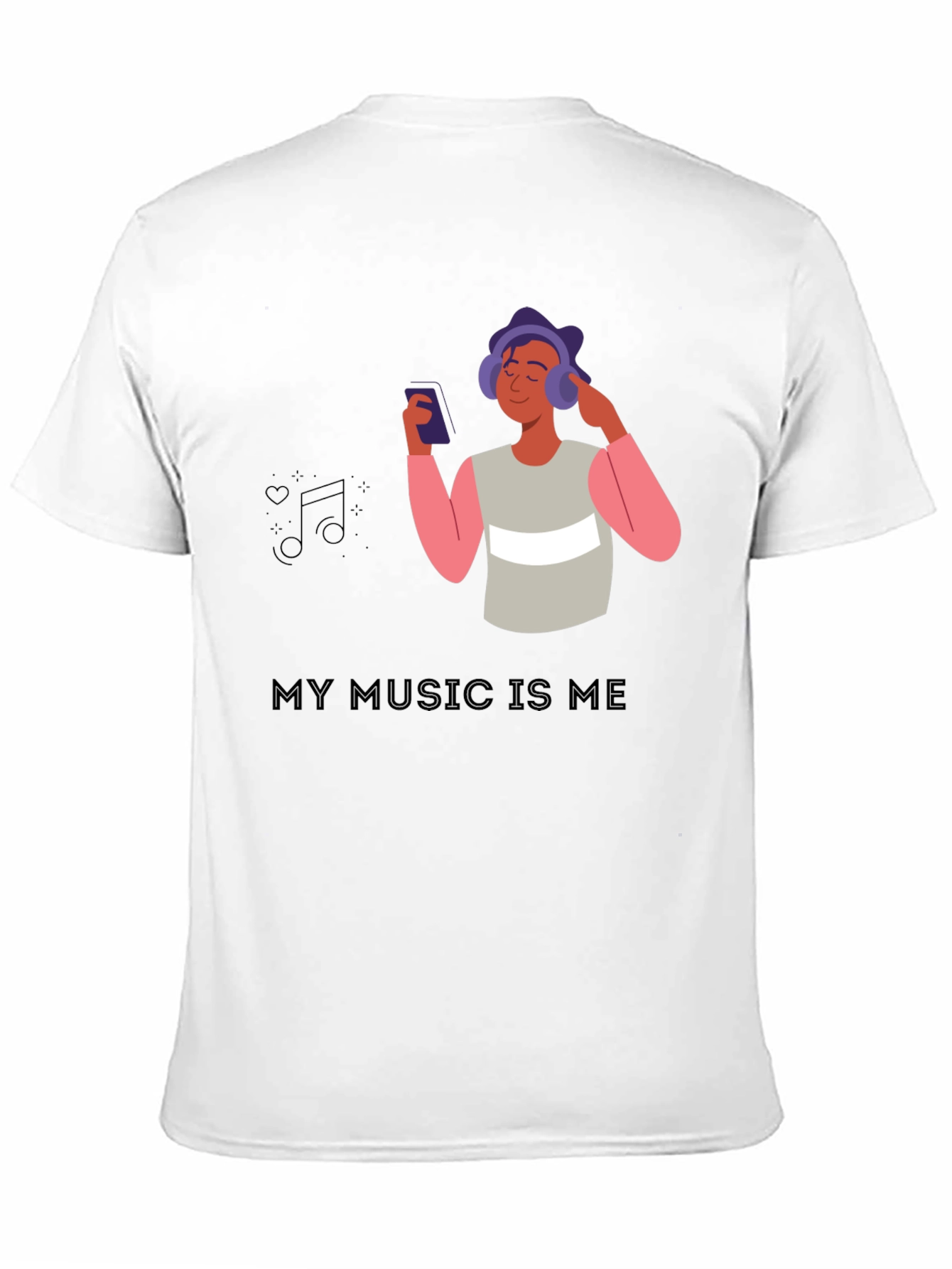 My Music is Me Graphic Tee