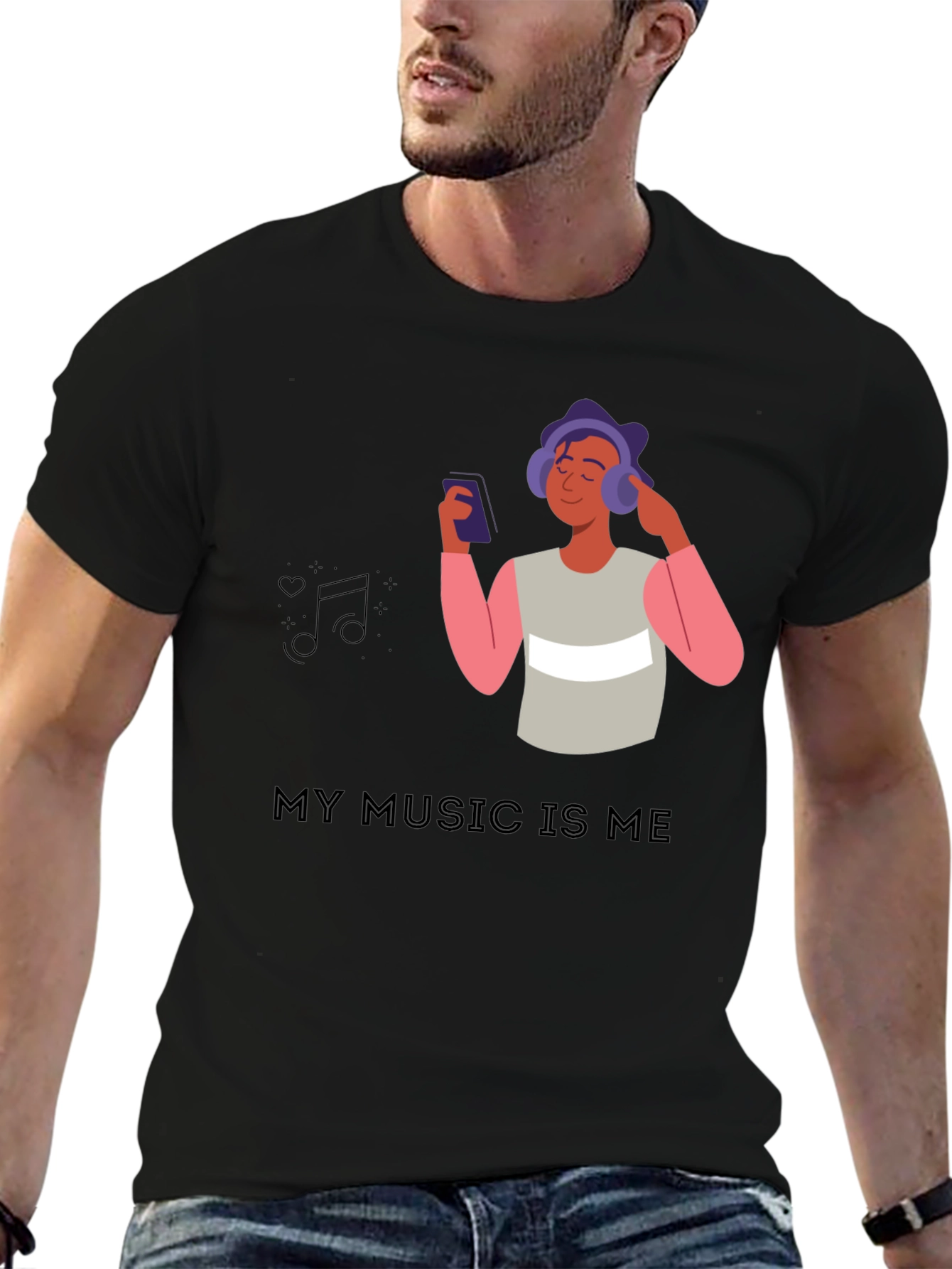 My Music is Me Graphic Tee