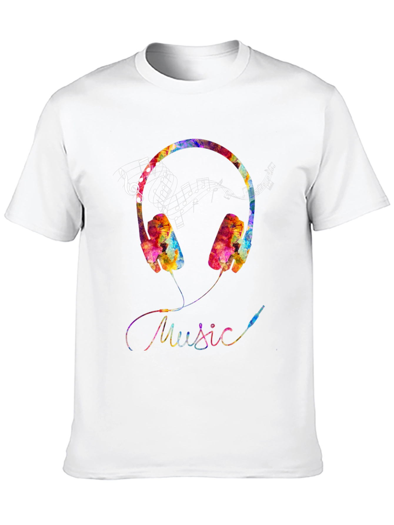 Music Headphone Graphic Tee