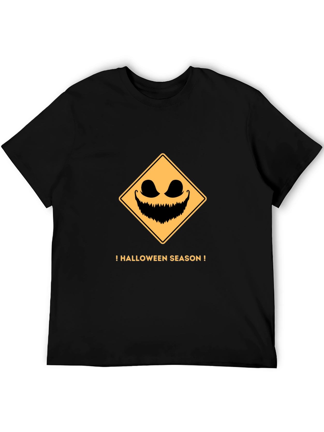 Halloween Season Mens Black T-Shirt
