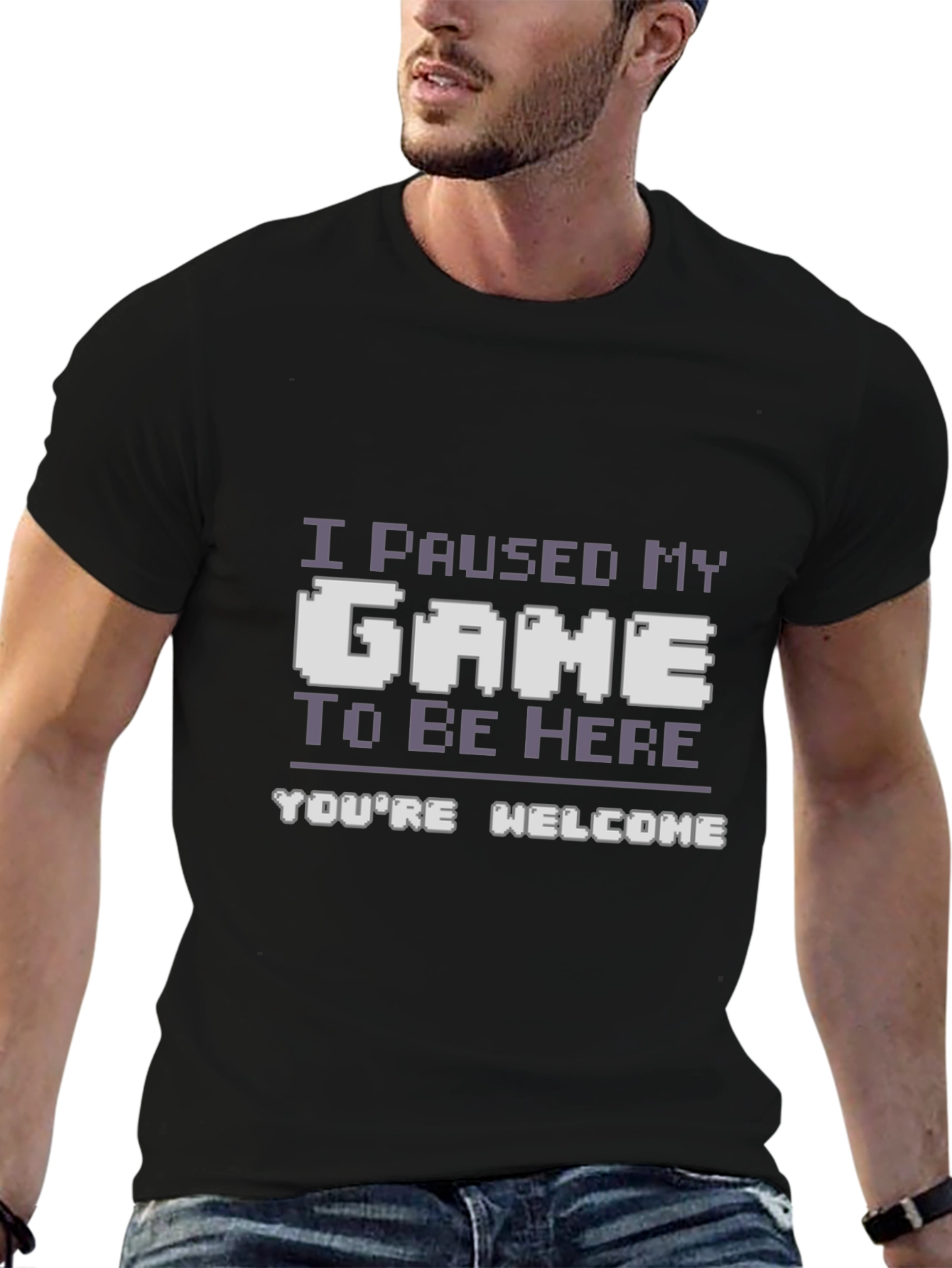 Gamer T-Shirt - I Paused My Game