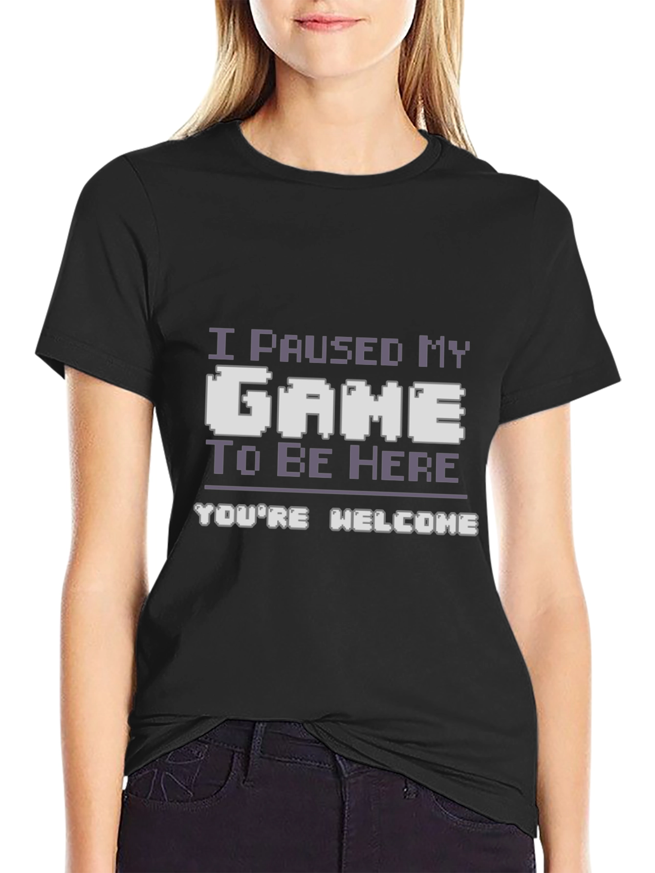 Gamer T-Shirt - I Paused My Game