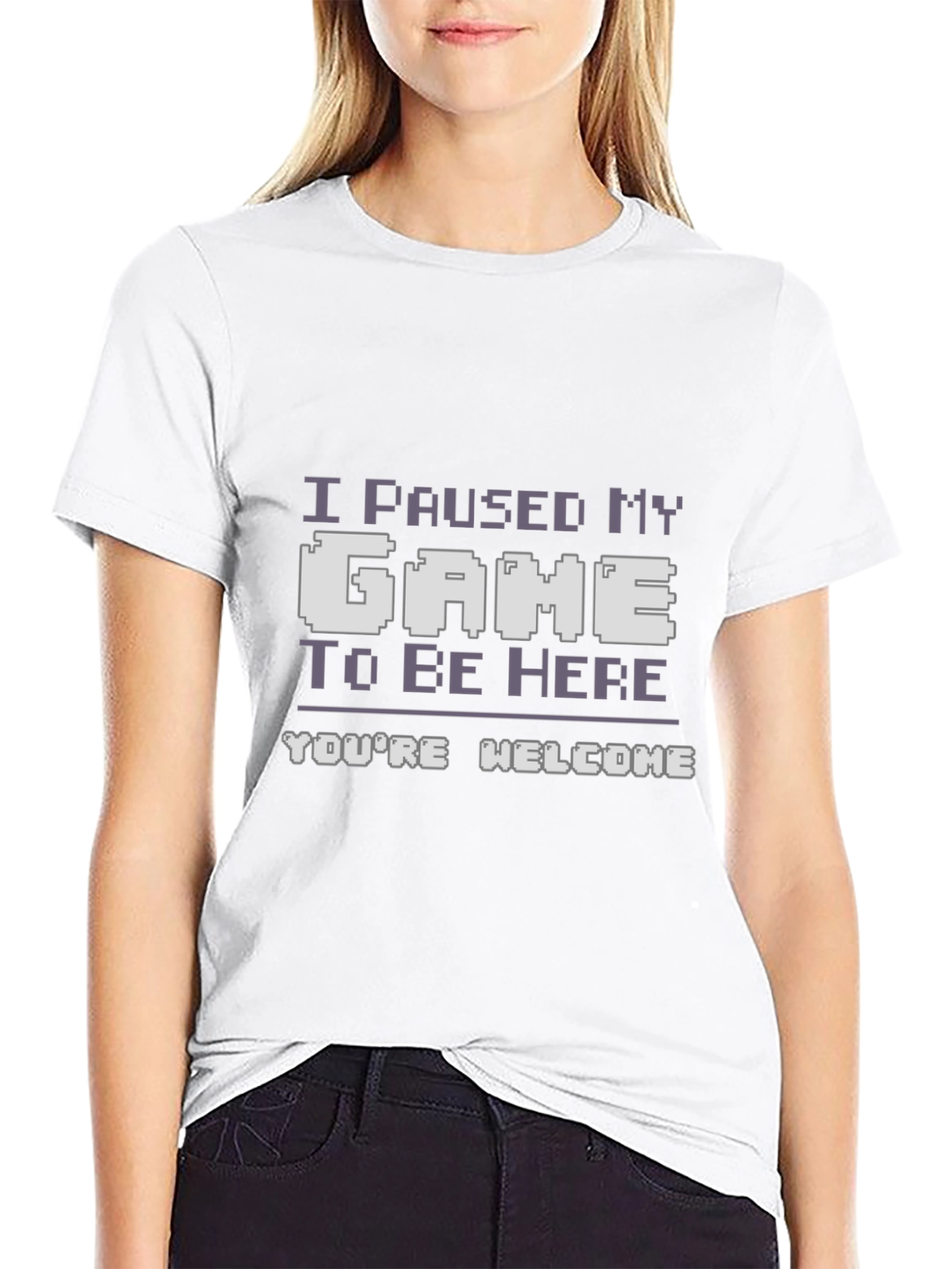 Gamer T-Shirt - I Paused My Game