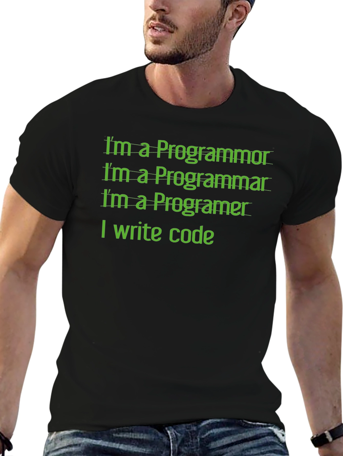 Programmer Humor T-Shirt - I Write Code