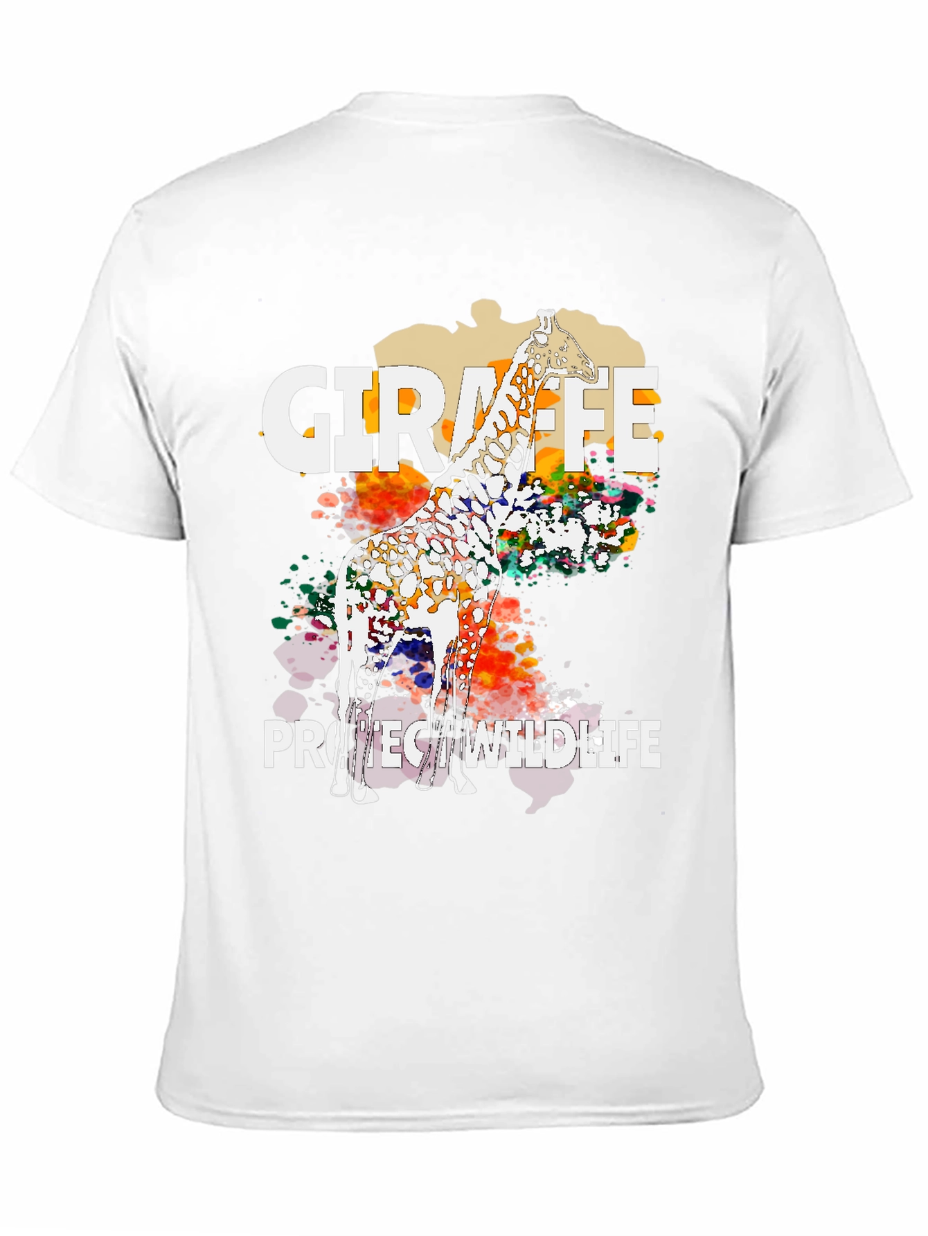 Giraffe Protect Wildlife T-Shirt