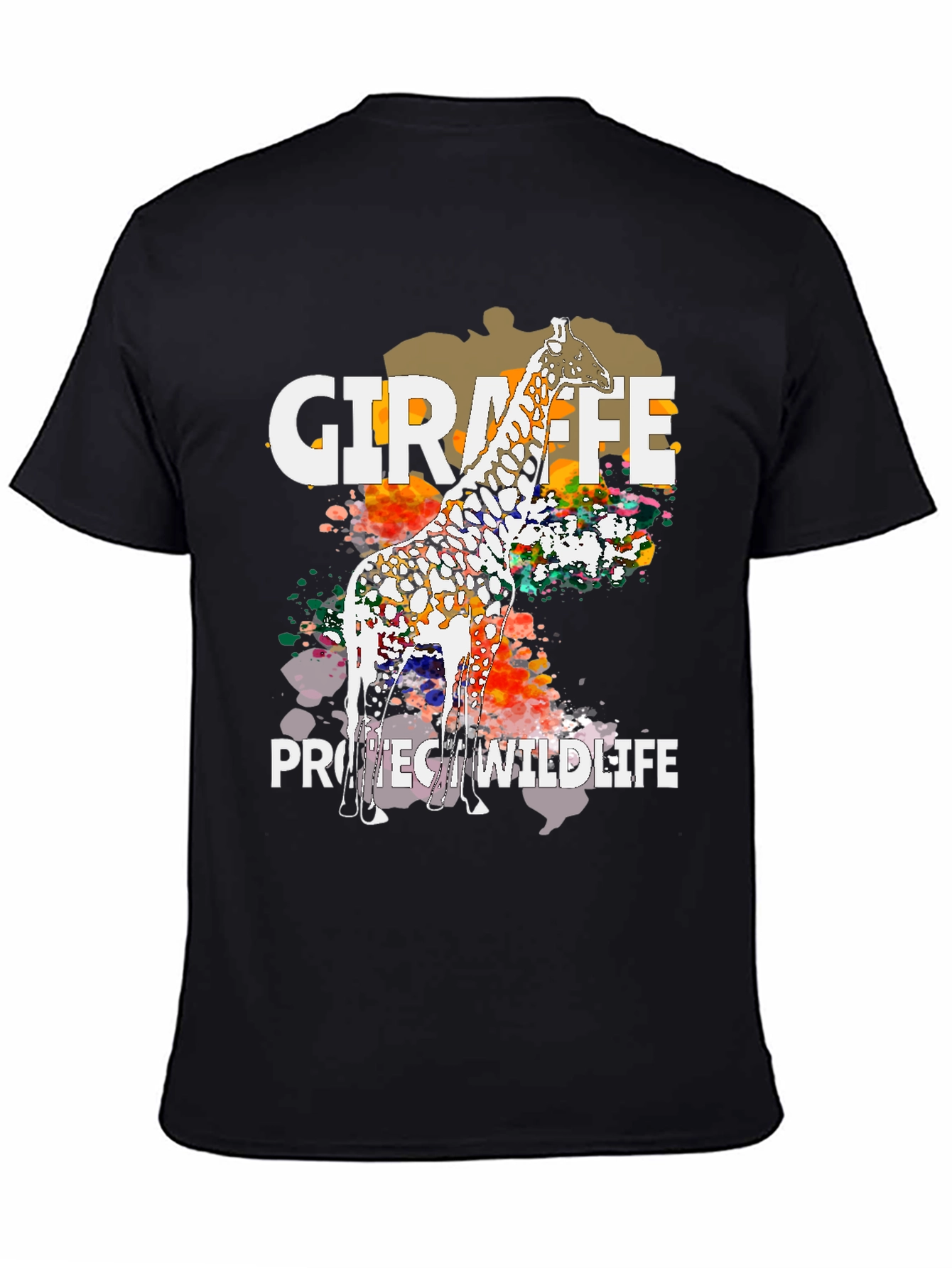 Giraffe Protect Wildlife T-Shirt