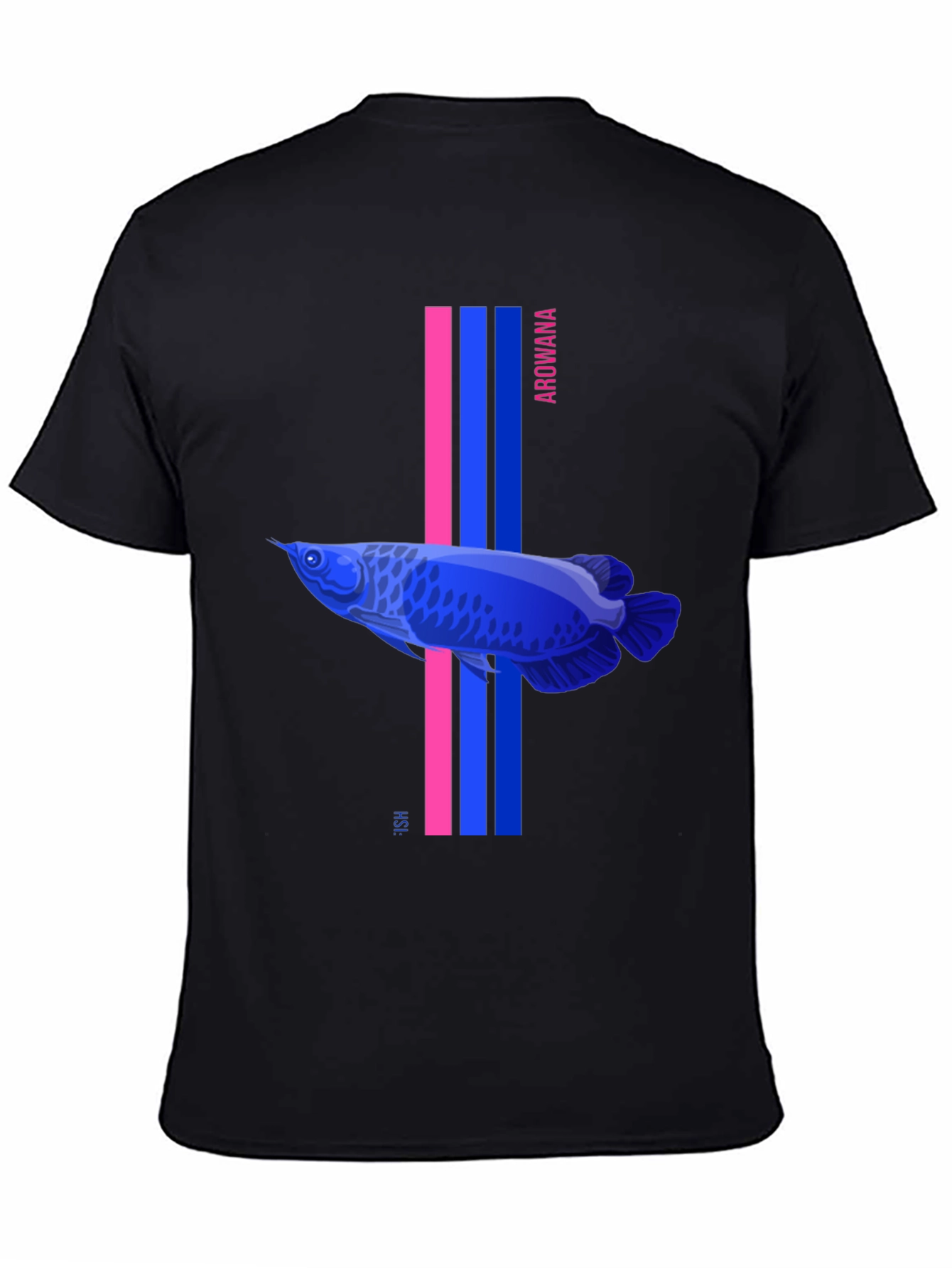 Arowana Fish Graphic Tee - Modern Design