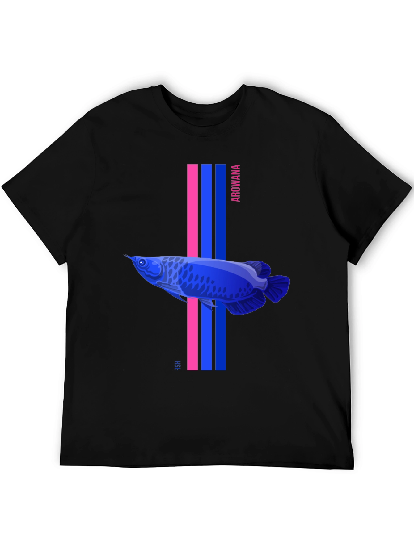 Arowana Fish Graphic Tee - Modern Design