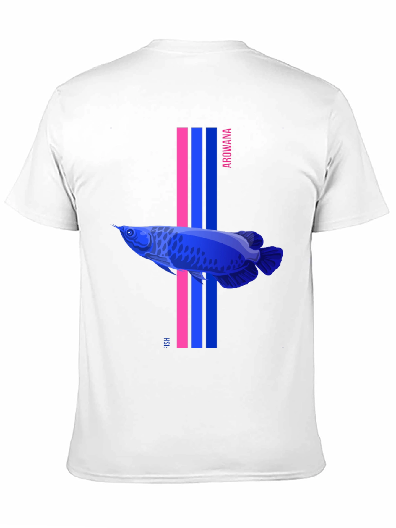 Arowana Fish Graphic Tee - Modern Design