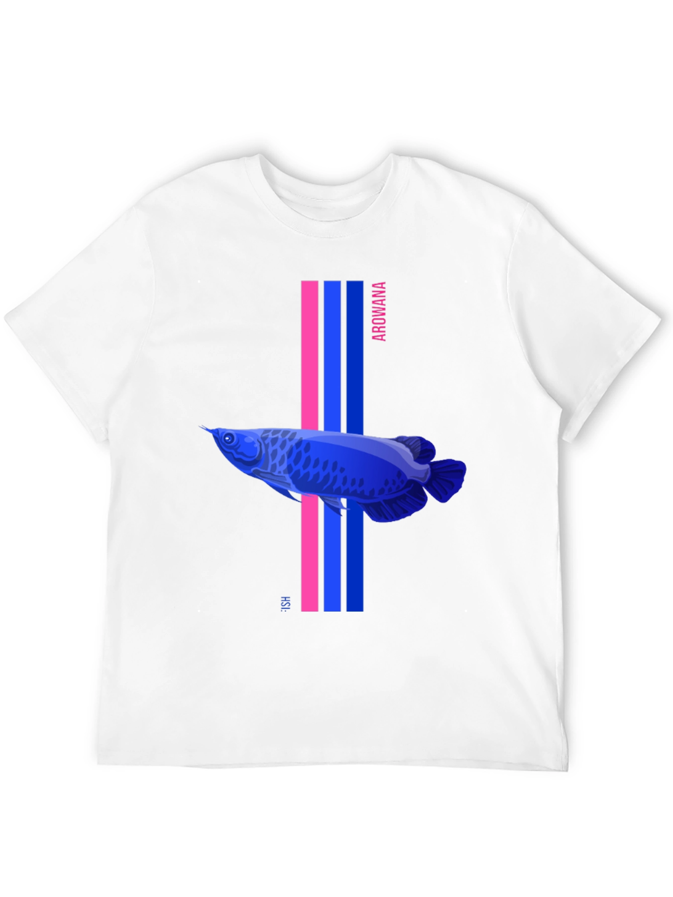 Arowana Fish Graphic Tee - Modern Design
