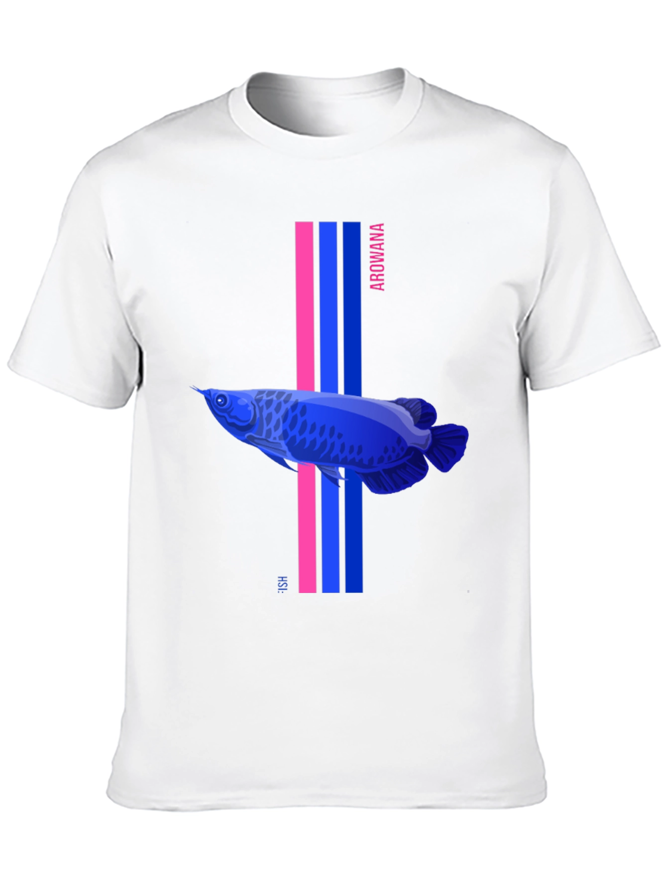 Arowana Fish Graphic Tee - Modern Design