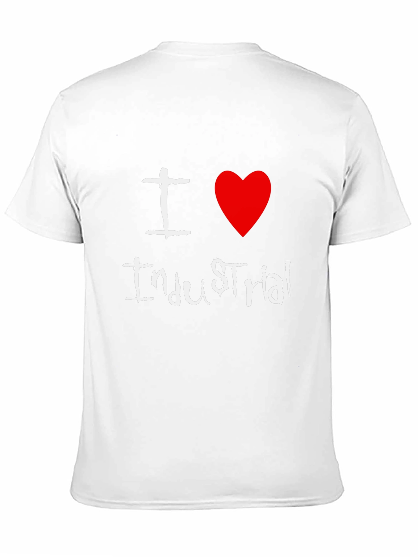 I Love Industrial Black T-Shirt