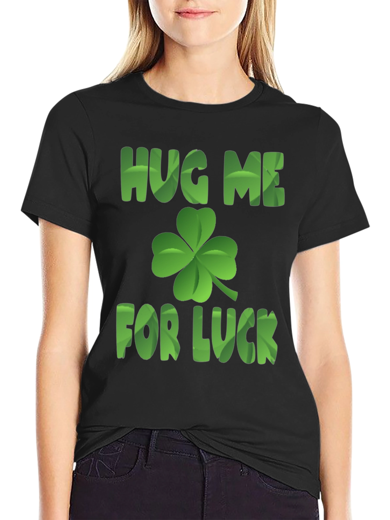 Hug Me For Luck T-Shirt