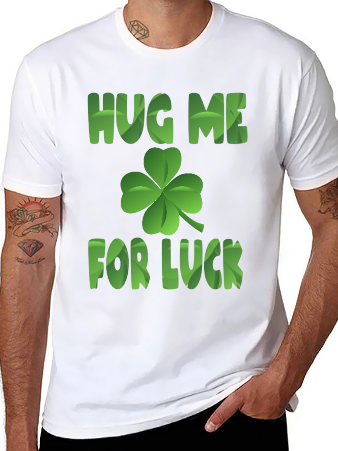 Hug Me For Luck T-Shirt