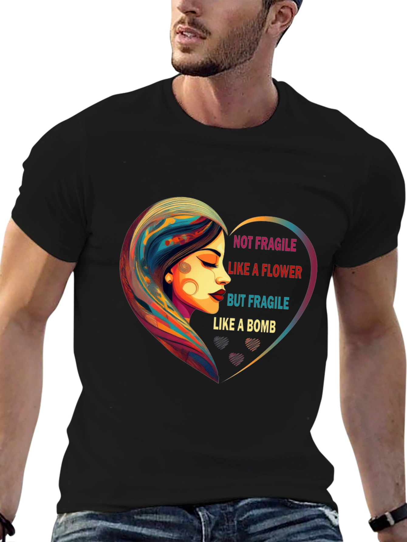 Empowered Woman Graphic T-Shirt