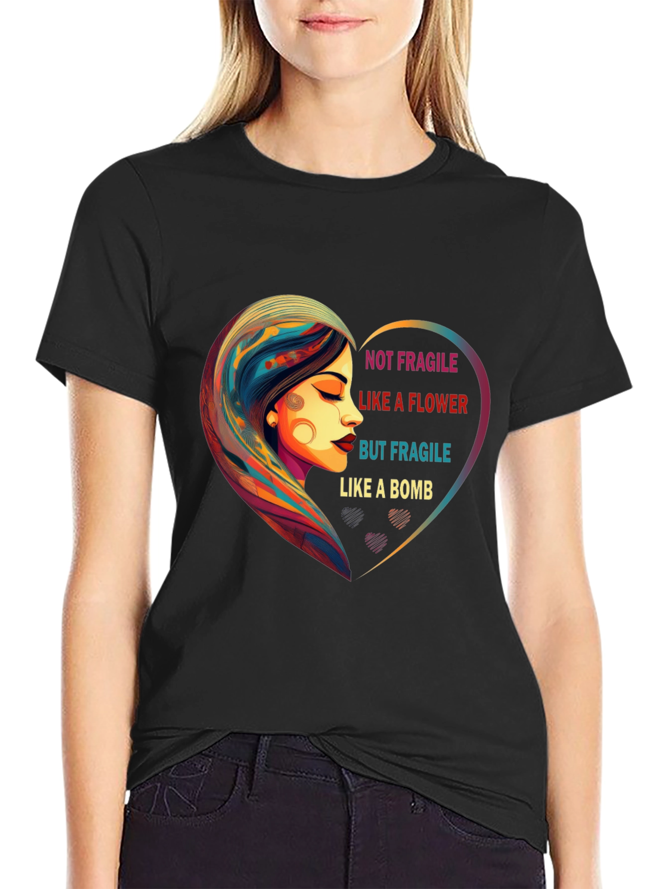 Empowered Woman Graphic T-Shirt