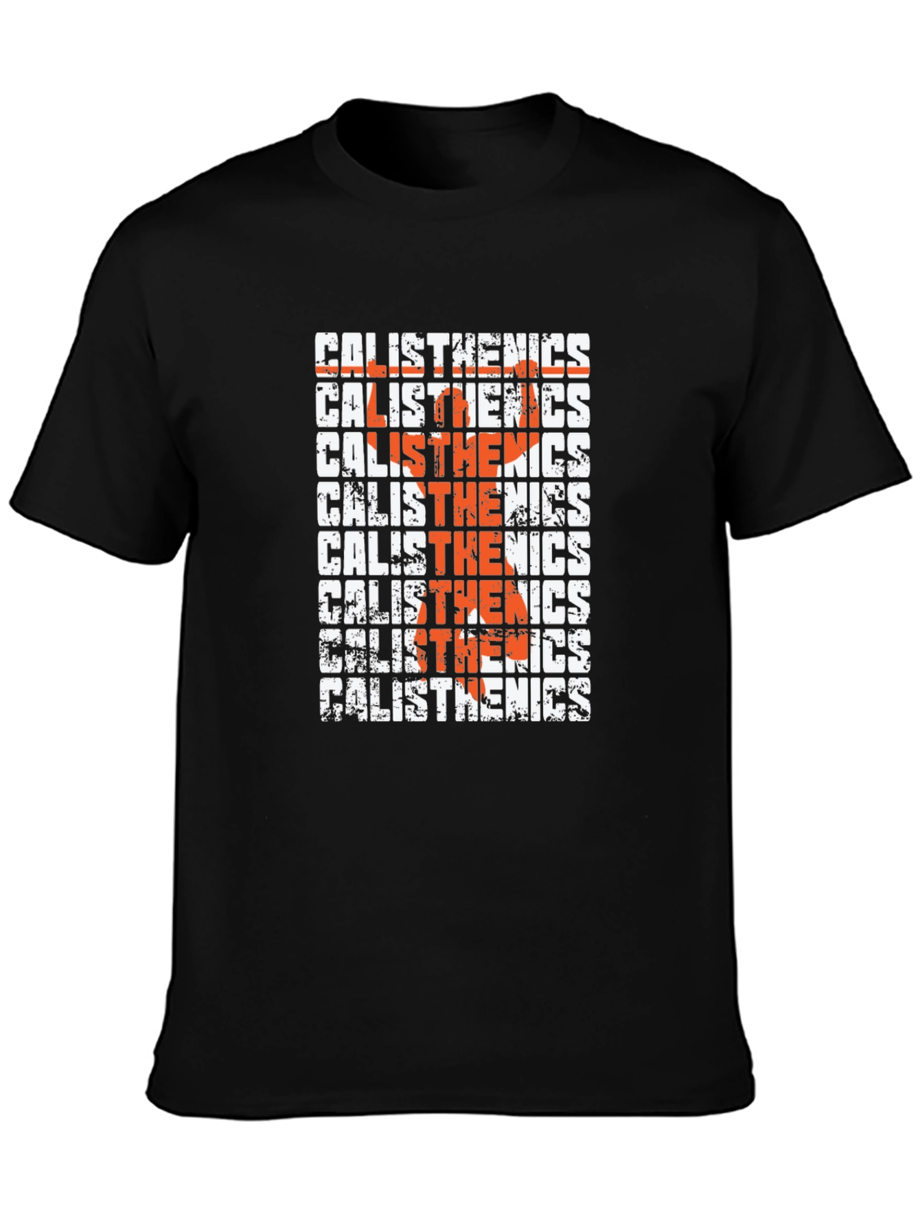 Calisthenics Graphic Black T-Shirt