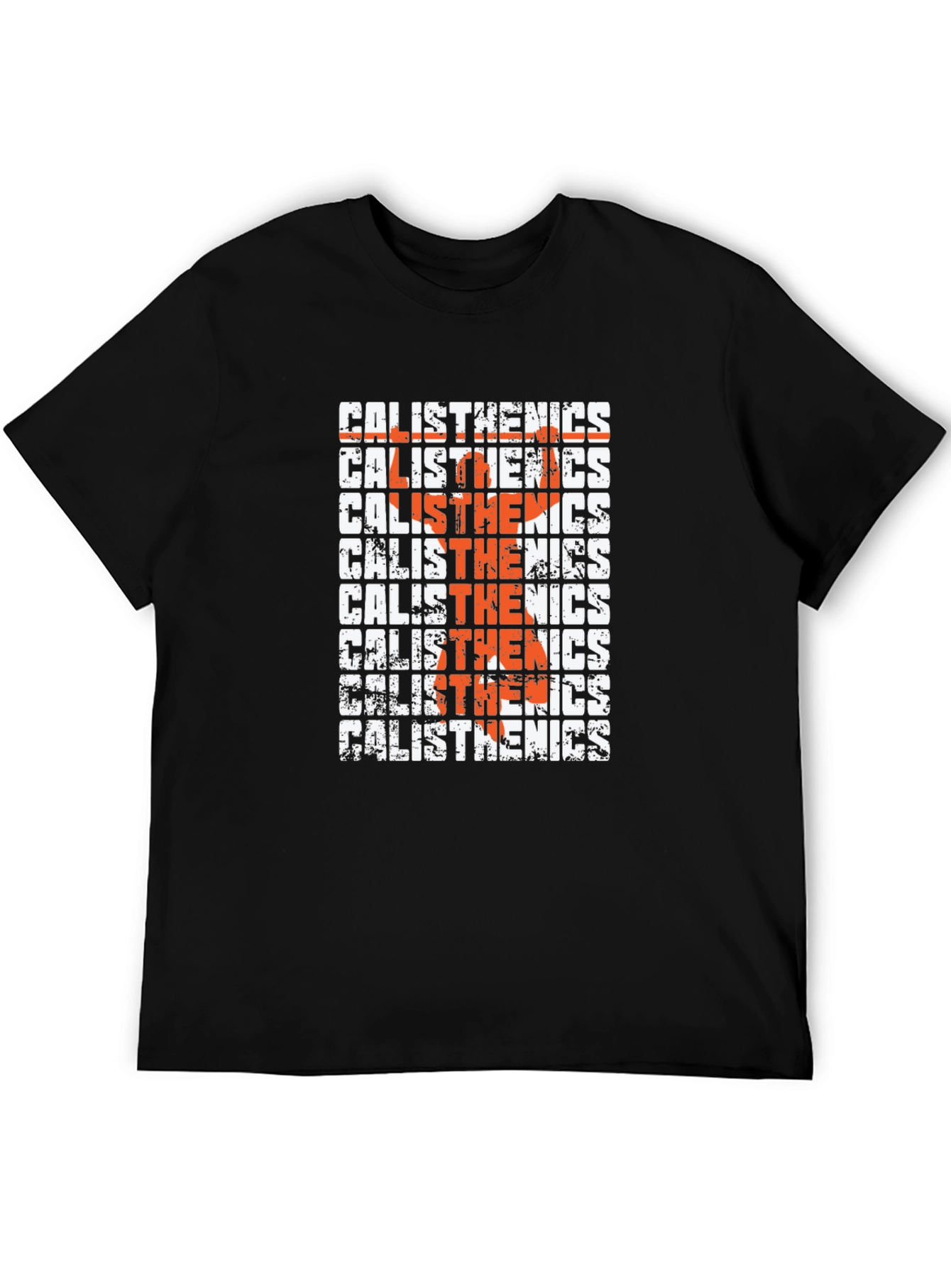 Calisthenics Graphic Black T-Shirt
