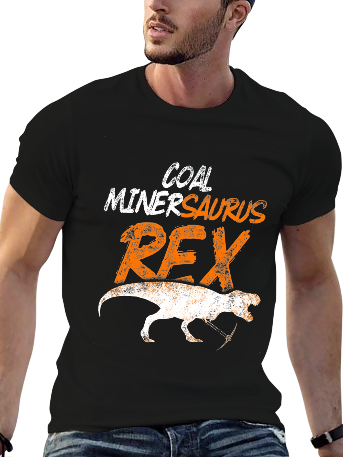 Coal Miner Saurus Rex T-Shirt