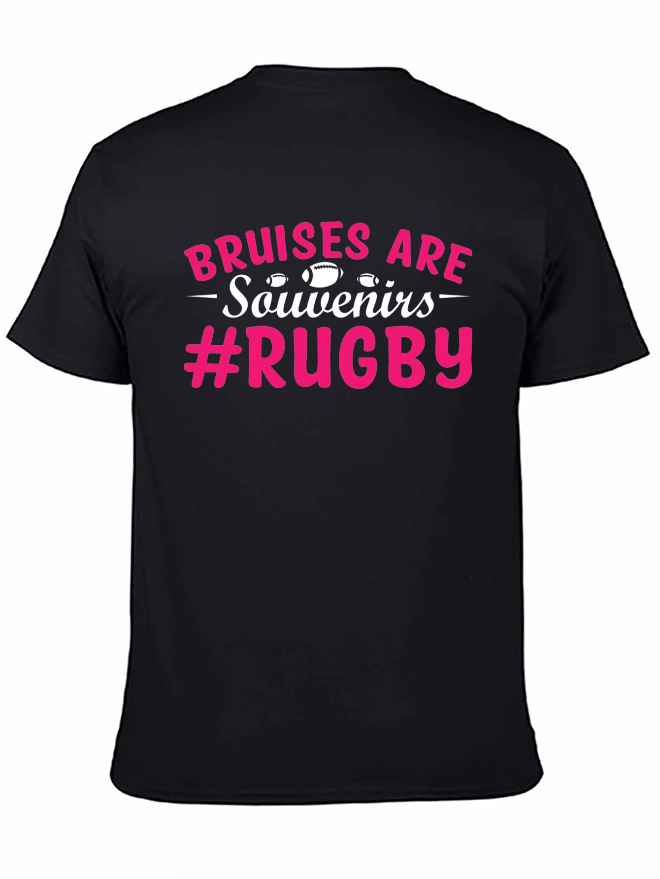 Bruises Are Souvenirs Rugby Graphic T-Shirt