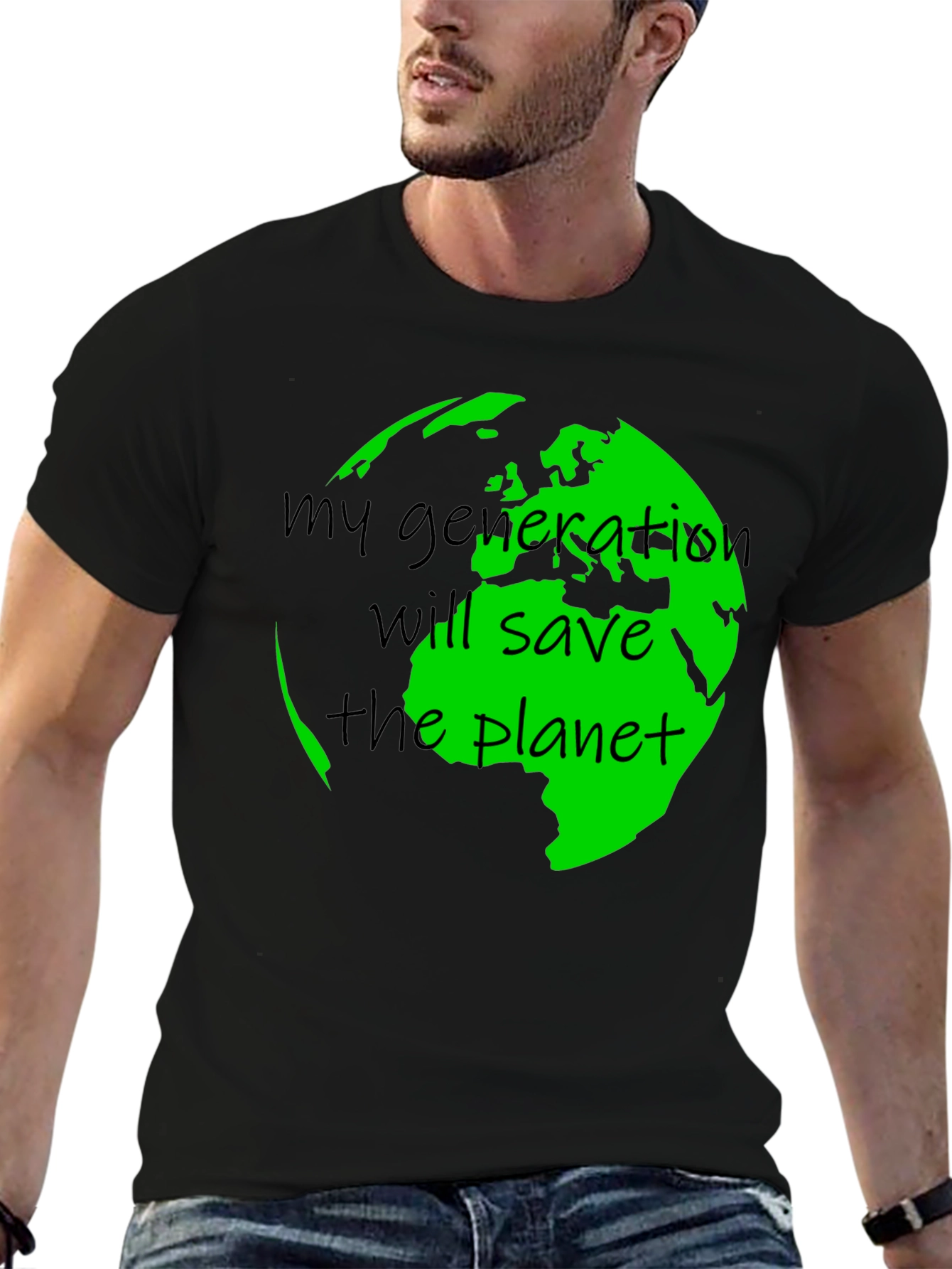 Eco-Friendly T-Shirt: Save The Planet